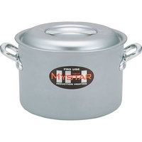 北陸アルミニウム 北陸アルミ/業務用マイスター IH半寸胴鍋 21cm 210mm150mm5.1L FCK8023-031671021