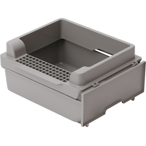 アイリスオーヤマ トイレ付スリムキャットケージ ライトグレー FCJ433V-PTC-752-イメージ2