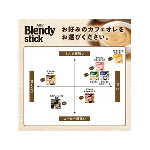 味の素ＡＧＦ ブレンディ スティック カフェオレ やすらぎのカフェインレス 20本 FCV192767309-イメージ3