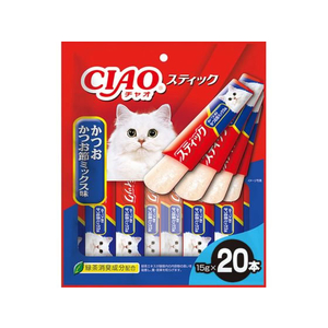 いなば CIAO スティック かつお かつお節ミックス味 15g×20P FC999RJ-イメージ1
