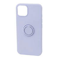 ラスタバナナ iPhone 13用TPUリングケース ライトパープル 6466IP161TP