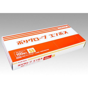 パックスタイル ポリ手袋 半透明 箱入 SS 100枚 FC973SG-00437320-イメージ2