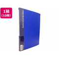 Forestway クリヤーブック エコノミー A4 20ポケット 青 10冊 FC979NT-FRW-210463