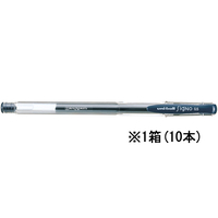 三菱鉛筆 ユニボールシグノ スタンダード 0.5mm ブルーブラック 10本 1箱(10本) F882179-UM100.64