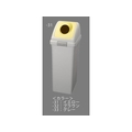 エスコ ダストボックス 丸穴蓋 ブラウン 40L FCY1039-EA995CC-32