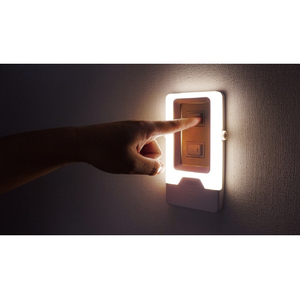 エルパ LEDセンサー付きライトプレート取付 人感センサー PM-LF008PIR(W)-イメージ3