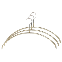 清水産業 マワ 人体ハンガー ゴールド 3本 FCA5435
