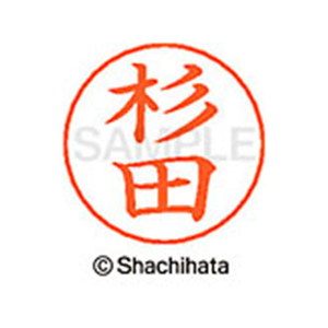 シヤチハタ ネームペン用ネーム シルバー 既製 杉田 FC47092-X-GPS-1321-イメージ1