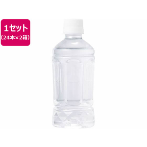 ミツウロコビバレッジ 駿河の天然水 350ml(ラベルレス) 48本 FC278PV-イメージ1