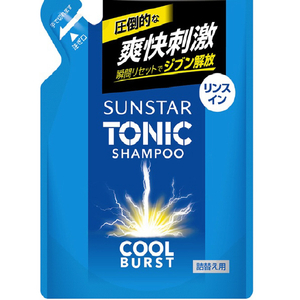 サンスター トニックリンスイン 詰替 340ML トニック ｻﾝｽﾀ-ﾄﾆﾂｸﾘﾝｽｲﾝﾂﾒｶｴ340ML-イメージ1