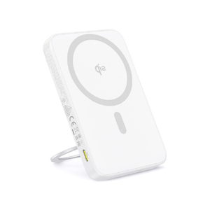 Baseus PicoGo Qi2 モバイルバッテリー 20W 5000mAh リングスタンド付き Moon White P1007680021301-イメージ1