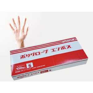 パックスタイル ポリ手袋 半透明 箱入 S 100枚 FC974SG-00437321-イメージ1
