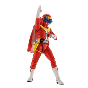 バンダイスピリッツ S．H．Figuarts(真骨彫製法) アカレンジャー スーパー戦隊  50th Anniversary Ver.(初回限定台座付属) SHFｼﾝｺﾂﾁﾖｳｱｶﾚﾝｼﾞﾔ--イメージ1