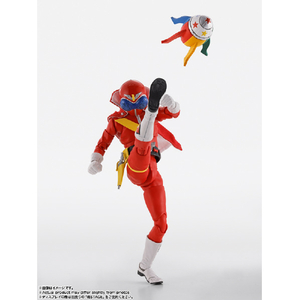 バンダイスピリッツ S．H．Figuarts(真骨彫製法) アカレンジャー スーパー戦隊  50th Anniversary Ver.(初回限定台座付属) SHFｼﾝｺﾂﾁﾖｳｱｶﾚﾝｼﾞﾔ--イメージ13