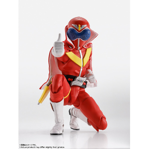 バンダイスピリッツ S．H．Figuarts(真骨彫製法) アカレンジャー スーパー戦隊  50th Anniversary Ver.(初回限定台座付属) SHFｼﾝｺﾂﾁﾖｳｱｶﾚﾝｼﾞﾔ--イメージ5