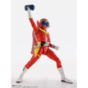バンダイスピリッツ S．H．Figuarts(真骨彫製法) アカレンジャー スーパー戦隊  50th Anniversary Ver.(初回限定台座付属) SHFｼﾝｺﾂﾁﾖｳｱｶﾚﾝｼﾞﾔ--イメージ9