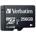 Verbatim microSDメモリーカード 256GB / UHS-1[最大90MB/s] ブラック MXCN256GJVZE