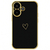COCO　CASE iPhone 17用キラリンハートケース ブラック 1716-17-BLACK-イメージ1