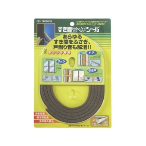 槌屋 すき間モヘヤシール ゴールド 6mm×6mm×2m FC692GH-3564118-イメージ1
