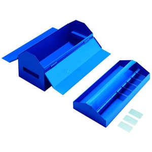 トラスコ中山 ジャンボ工具箱 600×280×326 ブルー FC554DW-4820347-イメージ2