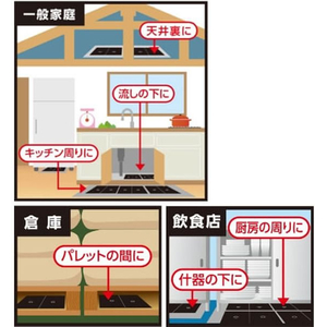 イカリ消毒 チュークリンブラック プロ 5枚入 FC467SM-イメージ4