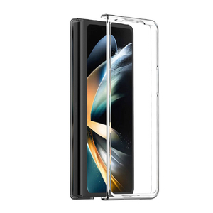 araree Galaxy Z Fold 4用ハードケースNukin クリア AR24763GZFD3-イメージ2