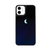 Dparks iPhone 12 mini用TWINKLE COVER ミニムーン ブルー DS19763I12-イメージ1