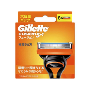 Ｐ＆Ｇ ジレット フュージョン マニュアル 替刃 8B FCB9310-イメージ1