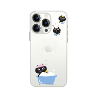 abbi FRIENDS iPhone 13 Pro用ソフトクリアケース ネコマンジュウ バスタイム ABF21763I13P