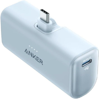 Anker Nano Power Bank (22．5W, Built-In USB-C Connector) ブルー A1653NG1