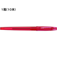 パイロット スーパーグリップG 0.7mm 細字 赤 10本 F023828-BSGC-10F-RR