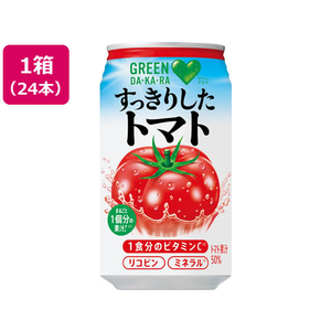 サントリー GREEN DA・KA・RA すっきりしたトマト 350g×24本 FC274SJ-イメージ1