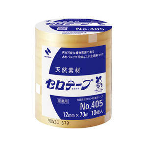 ニチバン セロテープ 大巻 産業用タイプ 10巻入 12mmX70m FCJ859E-405-12X70-イメージ1