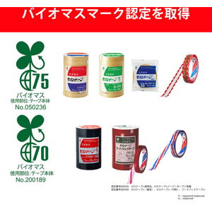 ニチバン セロテープ 大巻 産業用タイプ 10巻入 12mmX70m FCJ859E-405-12X70-イメージ6