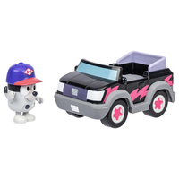 タカラトミー ブルーイ ブルーイフィギュア&ミニビークルセット ピザやのマフィン ﾌﾞﾙ-ｲﾌｲｷﾞﾕｱﾐﾆVCﾋﾟｻﾞﾔﾉﾏﾌｲﾝ