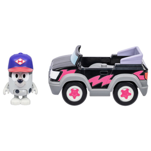 タカラトミー ブルーイ ブルーイフィギュア&ミニビークルセット ピザやのマフィン ﾌﾞﾙ-ｲﾌｲｷﾞﾕｱﾐﾆVCﾋﾟｻﾞﾔﾉﾏﾌｲﾝ-イメージ4