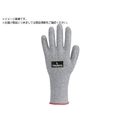 トラスコ中山 TRUSCO/耐切創ロング片手手袋 PU #5 L 左用 TCRG5PULL-L FCD403C-3692638
