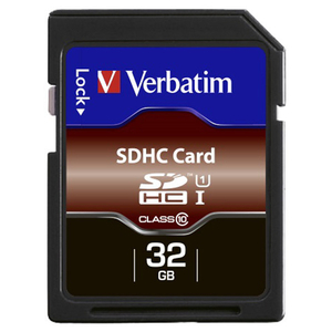 Verbatim SDカード(32GB/UHS-1) ブラック SDHC32GJVBE-イメージ1