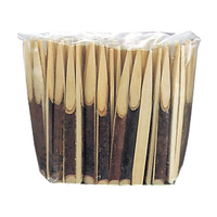 江部松商事 黒文字楊枝 7.5cm 100本ポリ袋入 FC033LU-7007200