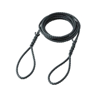 トラスコ中山 台付ポリプロピレンロープ 線径9mm×長さ5m FC840FX-3631770