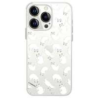 abbi FRIENDS iPhone 13 Pro用ソフトクリアケース ターちゃん パターン ABF21765I13P