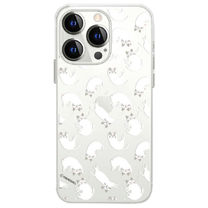 abbi FRIENDS iPhone 13 Pro用ソフトクリアケース ターちゃん パターン ABF21765I13P-イメージ1