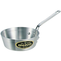 中尾アルミ製作所 ニューキング アルミ テーパー鍋(目盛付) 21cm FC068KY-0070600