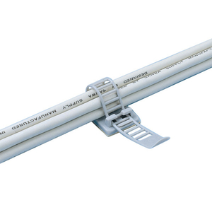 サンワサプライ ケーブルクランプ(結束径0．3～1．5cm) グレー CA-CL13N-イメージ2