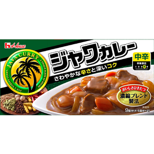 ハウス食品 ジャワカレー 中辛大 185g F851727-イメージ1