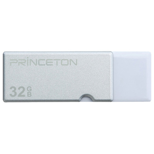 プリンストン USB 3．0対応 フラッシュメモリー(32GB) シルバー PFU-XTF/32GSV-イメージ1