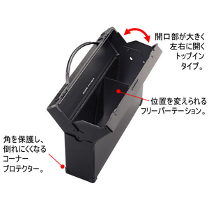 リヒトラブ ダレスバッグ 幅広タイプ A4 シルバー F497447-A-662-26-イメージ2