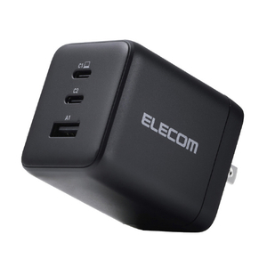 エレコム USB Power Delivery 100W AC充電器(C×2+A×1) ブラック ACDC-PD104100BK-イメージ2