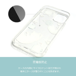 abbi FRIENDS iPhone 13 Pro用ソフトクリアケース ターちゃん 夢のなか ABF21766I13P-イメージ10
