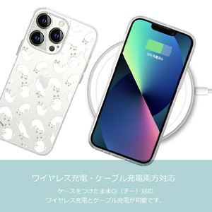 abbi FRIENDS iPhone 13 Pro用ソフトクリアケース ターちゃん 夢のなか ABF21766I13P-イメージ11